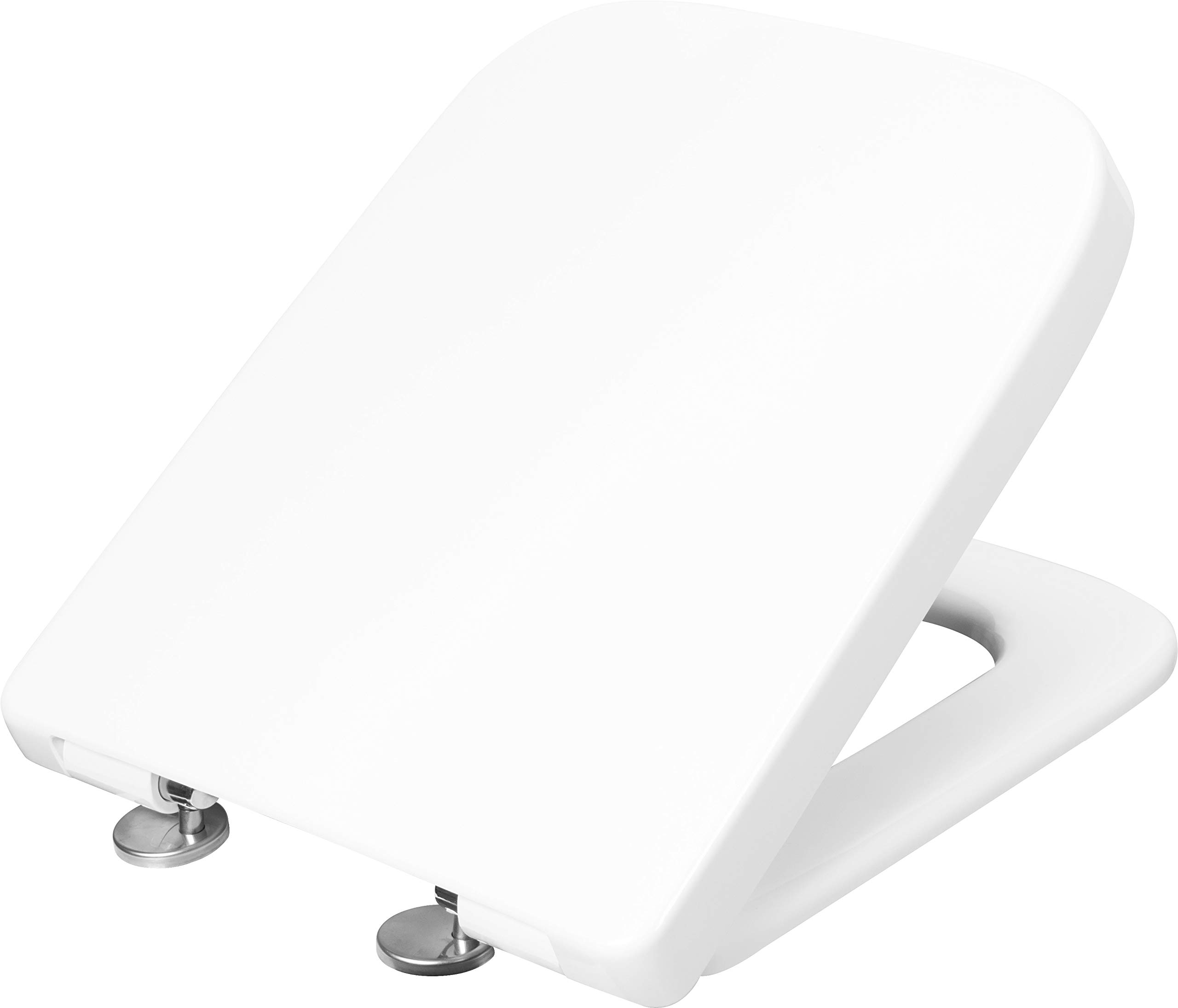 Cornat Premium 7 KSPREMSC700 Toilet Seat - Ergonomic Design - Easy-Care Duroplast - Quick Up & Clean Function - Soft-Close Mechanism - Convenient Top Installation/Toilet Seat/Toilet Lid