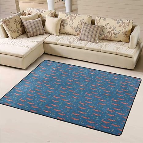 under the sea nursery rug