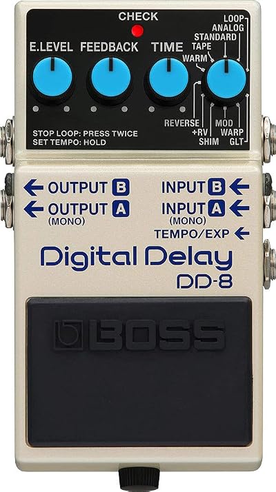 BOSS DD-8 Digital Delay Pedal Mono Stereo 11 Modes with Looper