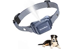 BUBBACARE Citronella Dog Bark Collar, Citronella Bark Collar, Auto Anti Barking Collars with 3 Adjustable Sensitivity & Spray Levels, Rechargeable Dog Barking Device for Small Large Dogs Indoor Outdoor