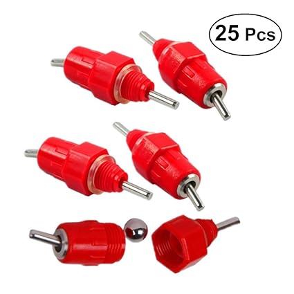 Business Industrial 25 Pcs Automatic Chicken Water Nipple