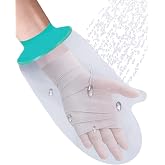 EuyiHlybt Waterproof Hand Cast Cover, Hand Cover for Shower After Surgery | Hand Cast Covers for Shower Adult, Soft Comfortable Cast Protector for Wrist, Fingers, Reusable Cast Bag for Swimming