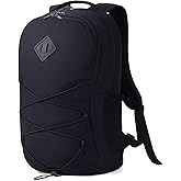 WANDF 15.6-Inch Laptop Backpack for Women, Travel Backpack Water-Resistant Lightweight College Backpack for Work Casual Business Weekender (Black)