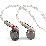 Linsoul TIN Audio T2 HiFi in Ear Monitor, 2DD Double Dynamic Driver IEM, Wired Earbuds, Metal Bass Headphones, with 3.5mm 2pi