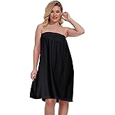 goodmansam Women's Cotton Shower Wrap Robes Spa Body Wrap Bathrobe Ultra Absorbent Cover up Towels