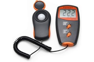 AMTAST Digital LUX Meter LX-90 Light Meter with LCD Display, Range 0-100,000 Lux