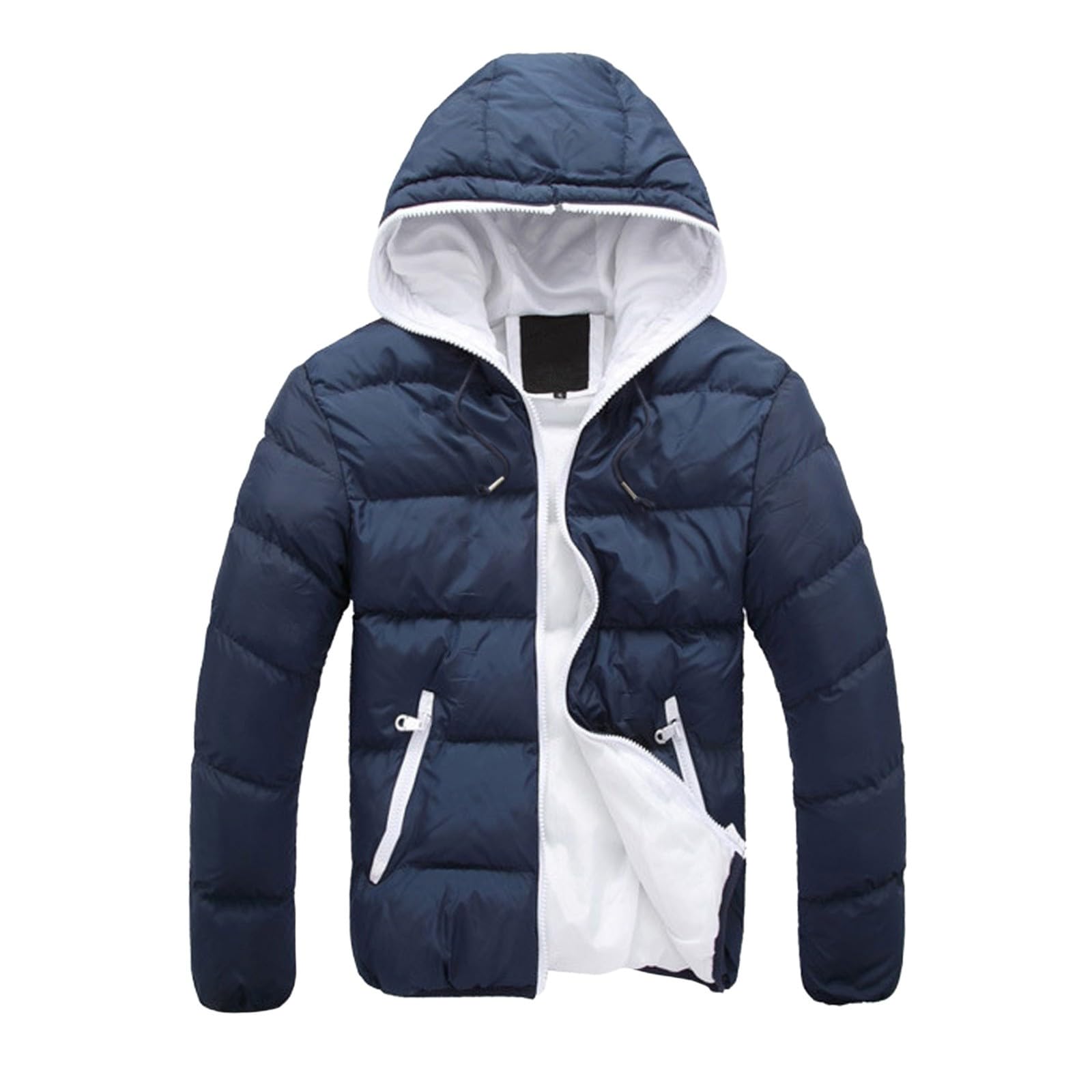 Ggleaf Men's Winter Coats Removable Hooded Warm