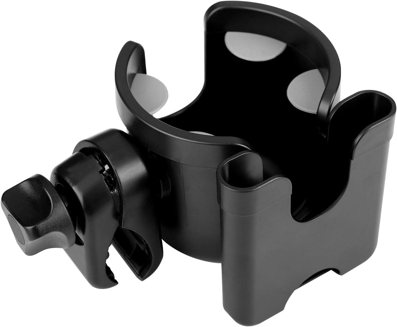 Roinaee Wheelchair Cup Holder with Phone Holder, 2 in 1 Walker Cup Holder, Stroller Cup Holder,Bike Cup Holder, Cup Holder for Walker,Wheelchair,Bike,Stroller: Automotive