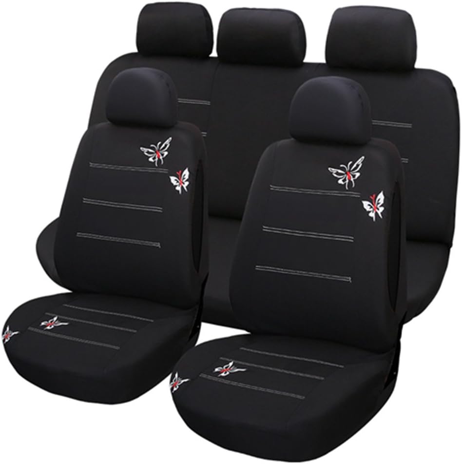 Car Seat Cover Sets Universal Water Resistant Covers Full 9 Set Auto Interior Accessories