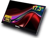 Verbatim 17.3" Portable Touchscreen Monitor 1080P HD 60Hz HDMI USB-C Laptop PC