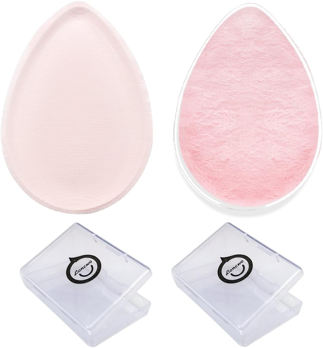 Silicone Makeup Sponge, 2 Pack Dual Use Makeup Sponge Cosmetic Blender Applicator