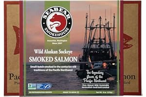 SeaBear - Wild Alaskan Smoked Sockeye Salmon - 6oz