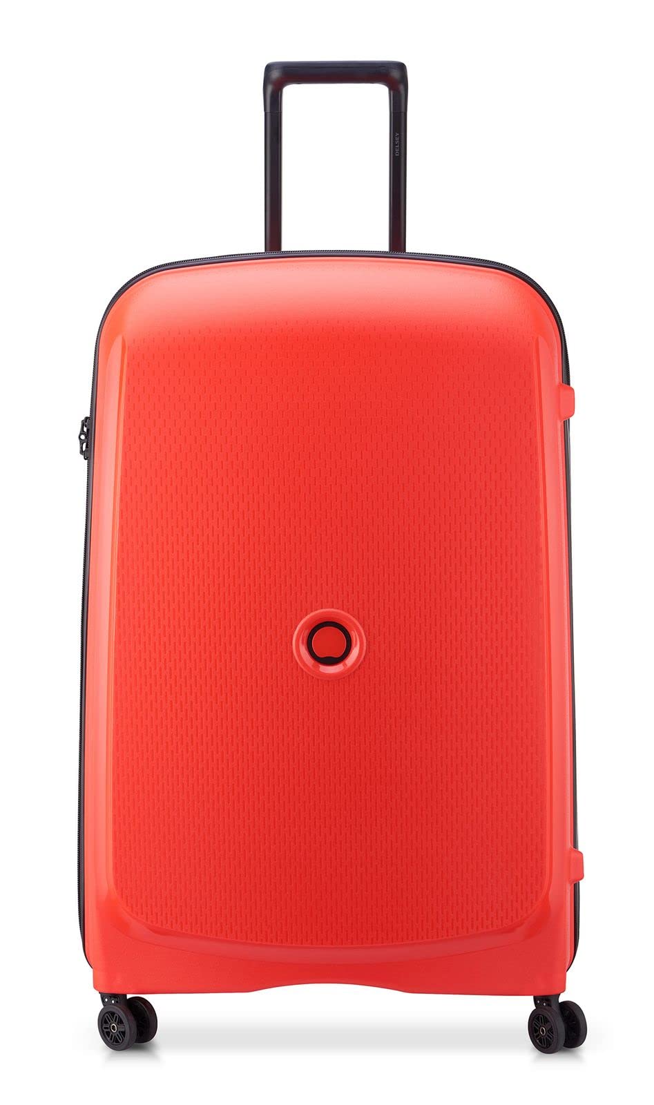 DELSEY PARIS - BELMONT PLUS - Slim rigid cabin suitcase - 55x40x20 cm - 33 liters - XS - Fane red