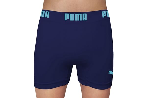 Cueca Boxer Puma Sem Costura Poliamida Sport Dry Fit Masculina