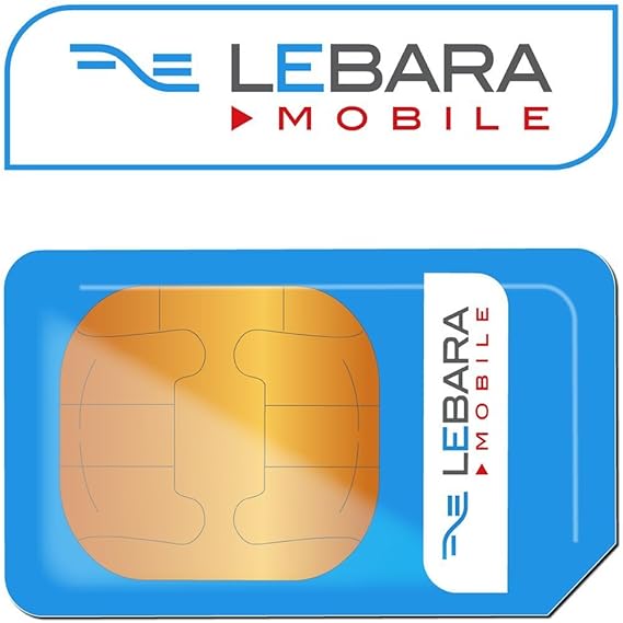 Lebara 4G Multi SIM Rechargeable International Sim Card Includes