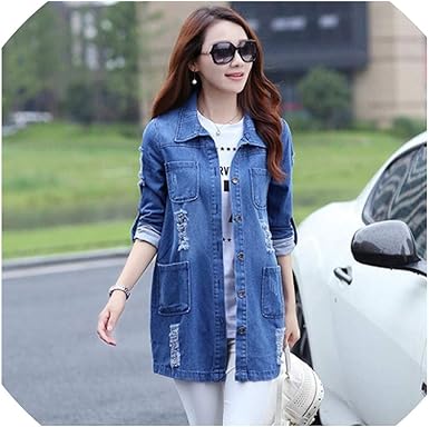 3 quarter ripped jeans