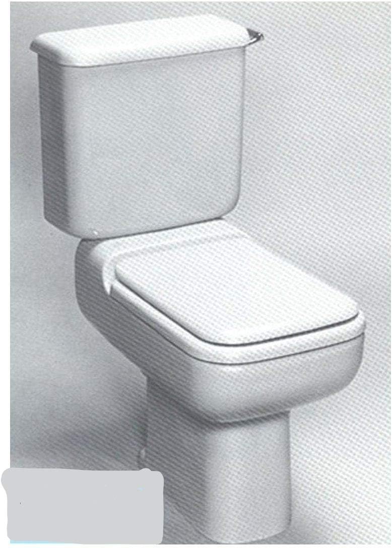IDEAL STANDARD PAMPAS MICHELANGELO Toilet Seat and Cover with Chrome