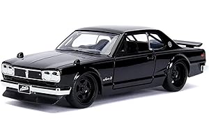 Jada Toys Fast & Furious 1:32 Brian's 1971 Nissan Skyline 2000 GT-R Die-cast Car, Toys for Kids and Adults (99602)