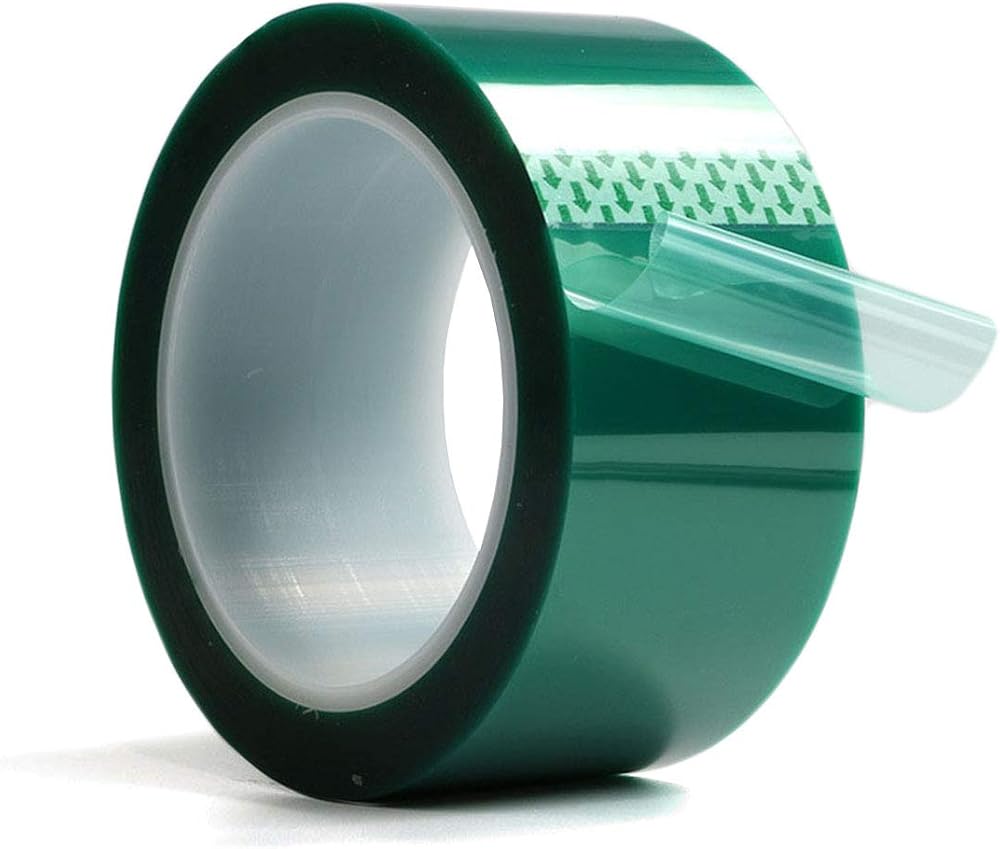 Coocnh Polyester High Temp Masking Tape PET Silicone Adhesive 2" x 82ft Powder