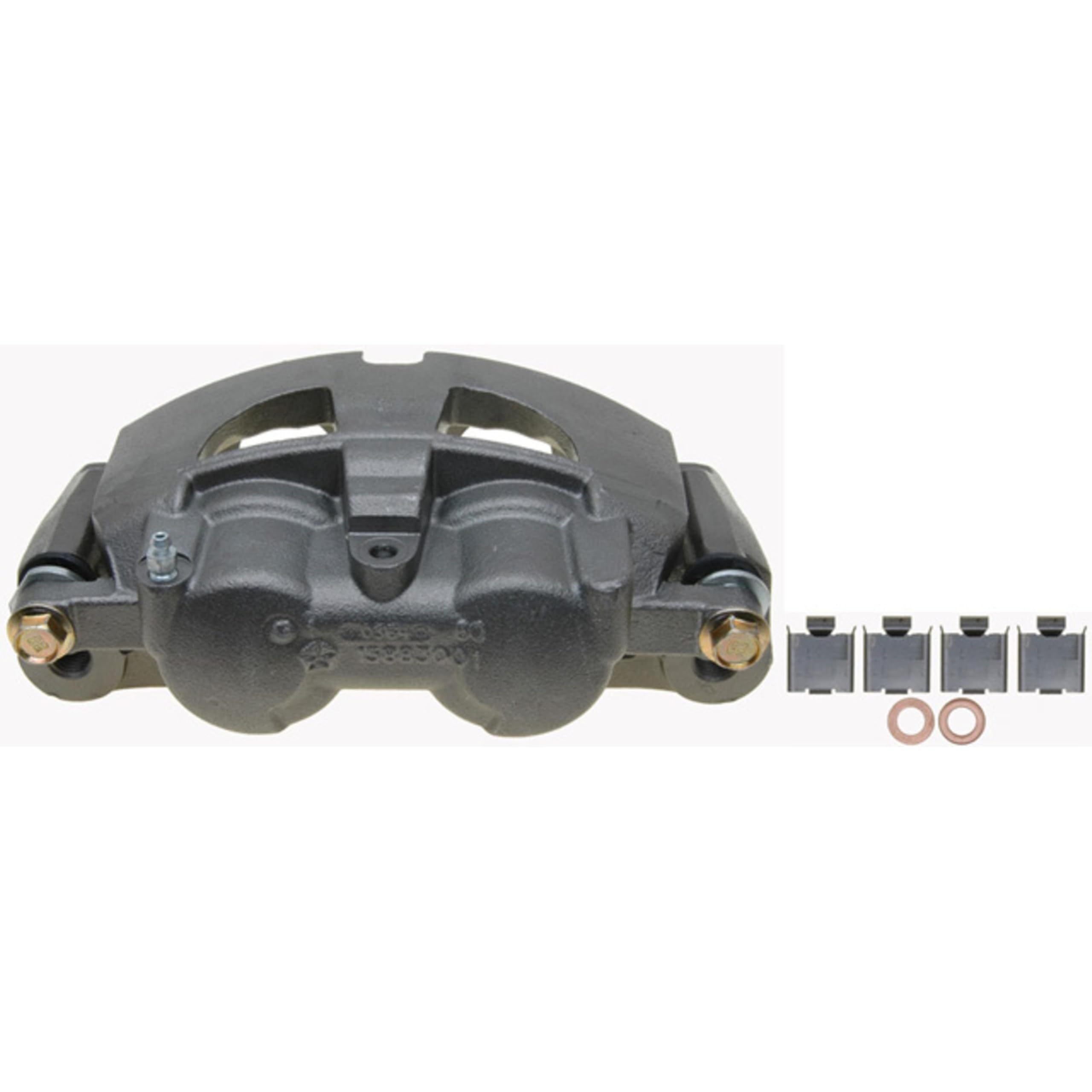 Photo 1 of ***MISSING EXTRA PIECES*** ACDelco Professional 18FR12275 Front Passenger Side Disc Brake Caliper Assembly (Friction Ready Non-Coated), Remanufactured (Renewed)