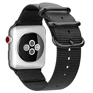 Amazon For Apple Watch バンド Fintie 編みナイロン 時計バンド