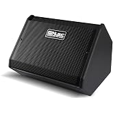 COOLMUSIC Drum Amplifier 50W, Electric Drum Speaker Keyboard Amp, OTG Recording, Mic/Line Input, Reverb &amp; EQ Control