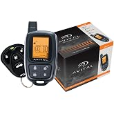 Avital 3305L 2-Way LCD Security System with 4-Button LCD Remote