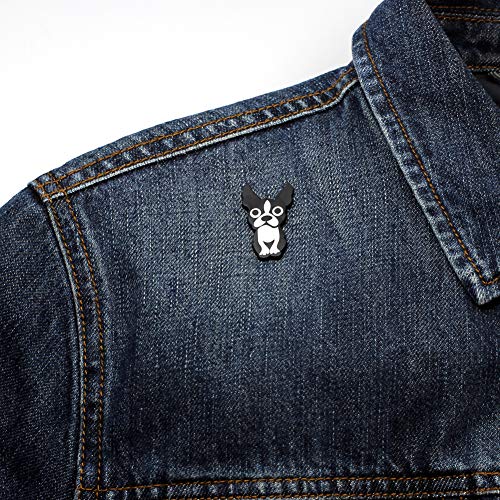 4 CUFTS+Boston+Terrier+Enamel+Jewelry