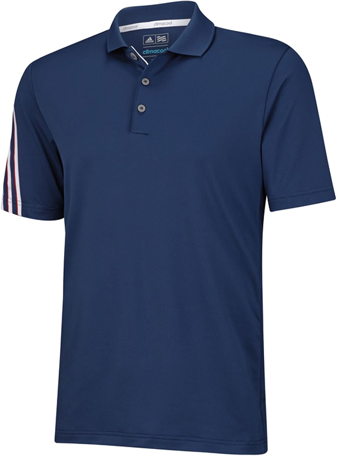 adidas climacool 3 stripes polo