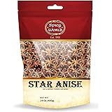 Spicy World Star Anise Whole Pods 14 Oz Bag - Chinese Star Anise Seeds - Premium Quality & Aroma