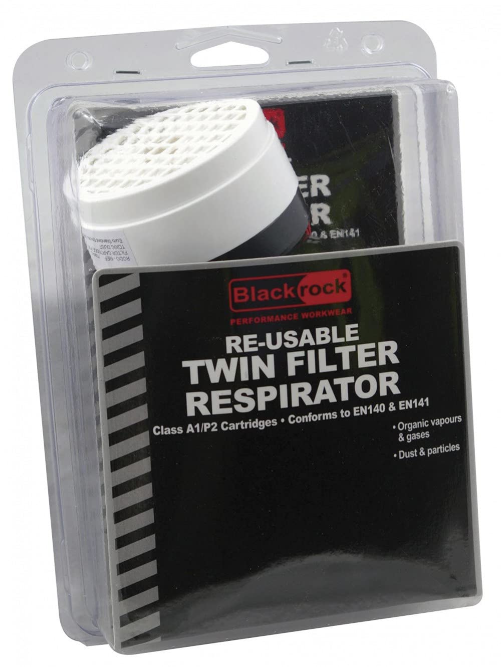 Blackrock Twin Half Mask Respirator A1P2 Filter