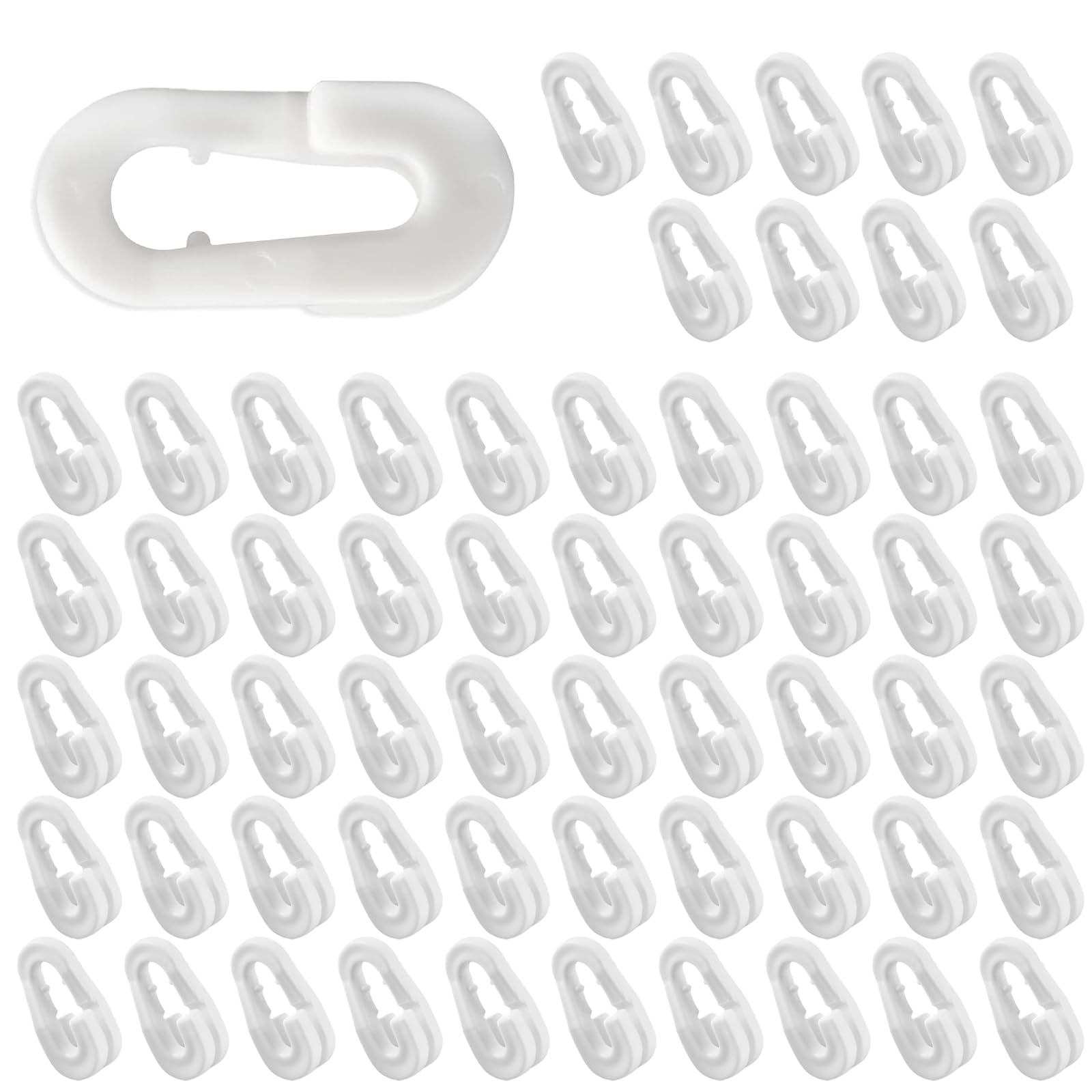 Asheyya 60PCS Football Goal Net Clips, Soccer Goal Accessories Plastic Net Clips