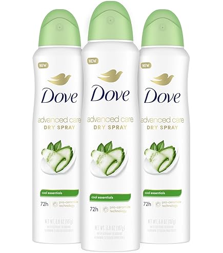 Amazon.com : Dove Antiperspirant 3.8oz Dry Spray Beauty Finish (2
