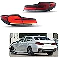 inginuity time LED Tail Lights For BMW 530 540 G30 M5 F90 2017 2018 2019 2020 With Full LED Facelift Sequential Turn Signal Rear Lamp Assembly With Fender