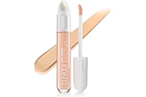 Clinique Even Better All-Over Full Coverage Concealer + Eraser Makeup For Dark Undereye Circles | With Hyaluronic Acid + Caffeine | Hydrating, Brightening + Depuffing