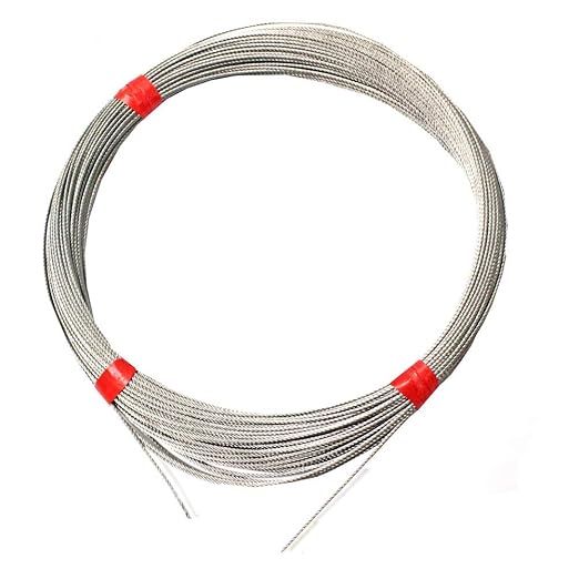 Stainless steel cable 1.5mm 25m Amazon.co.uk Electronics