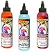 Unicorn Spit Gel Stain & Glaze in One - Calypso Collection includes: Phoenix Fire, Pixie Punk Pink, Zia Teal in 4 oz size