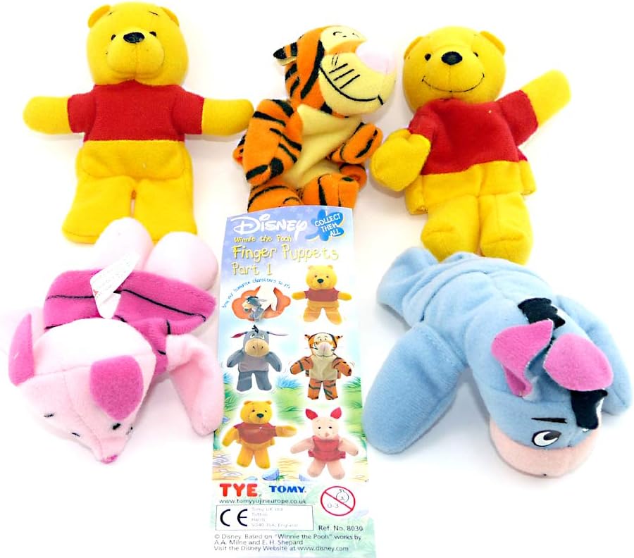 winnie the pooh finger puppets