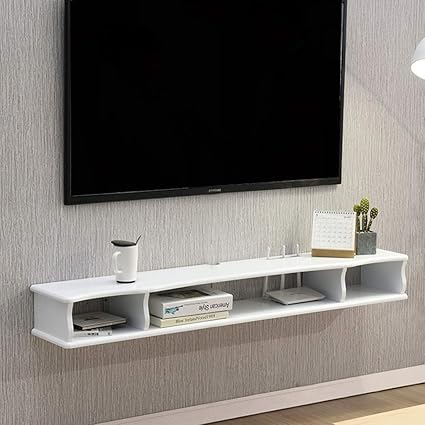 Gabinete de TV Flotante Montaje en Pared Consola Multimedia Montaje en