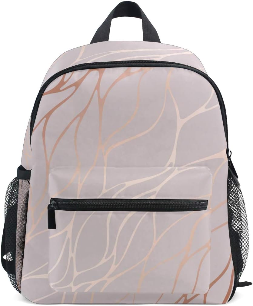CPYang Kids Backpack Abstract Marble Pattern School Bag Kindergarten Toddler Preschool Backpack for Boy Girls Children