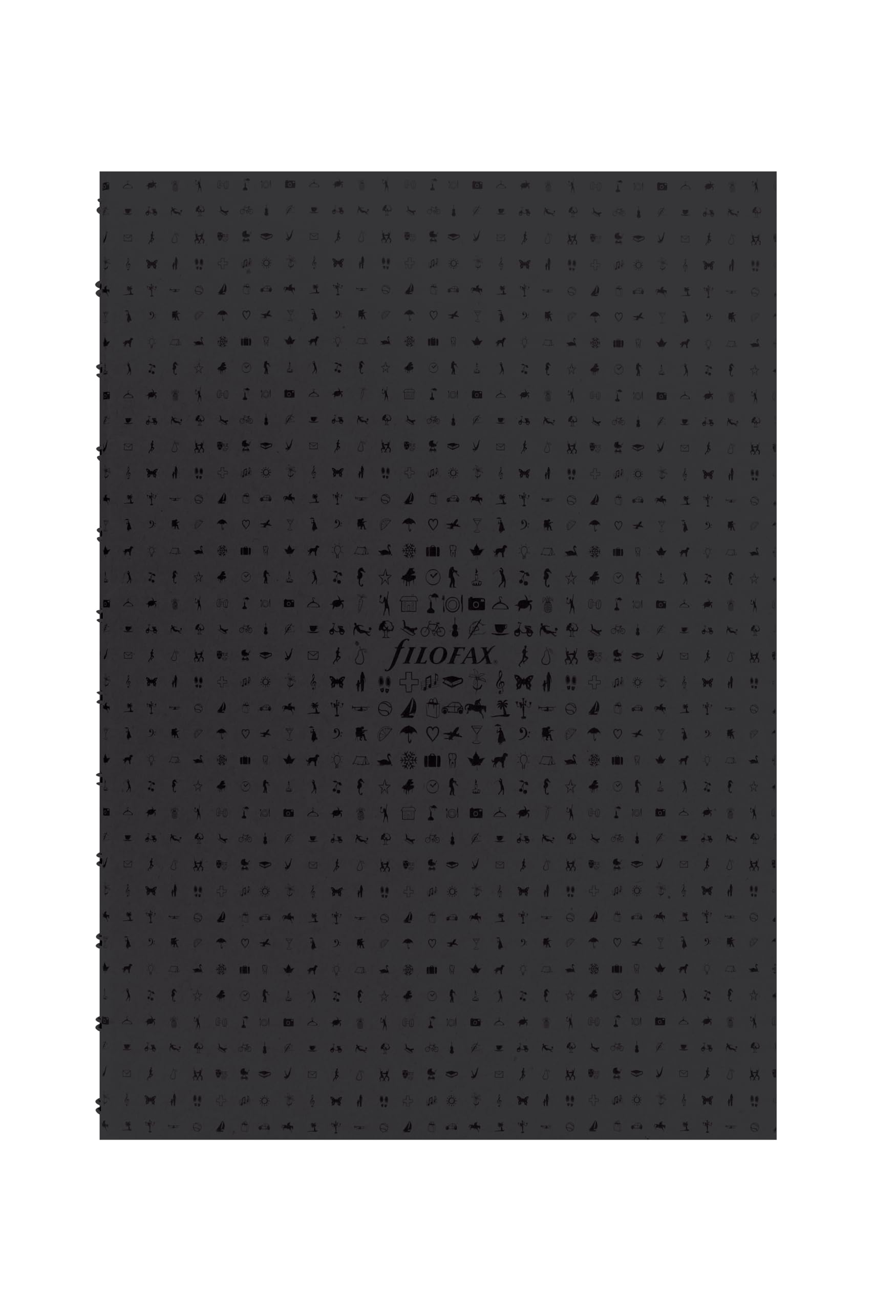 Filofax Icon A5 Folio Refill Ruled Black