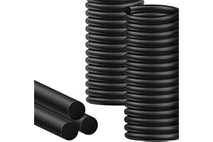 MYFAMIREA 20FT Backer Rod 1/4 Inch EPDM Rubber Caulk Saver Weather Strip Seal Concrete Expansion Joint Filler for Gaps and Jo