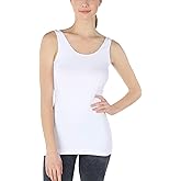NIKIBIKI Women Seamless Premium Classic Tank Top, Made in U.S.A, One Size