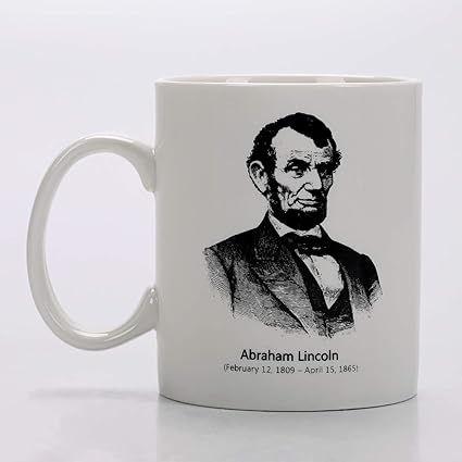 Amazon エイブラハム リンカーン ゲッティスバーグ アドレス ハンドメイドセラミックカップ コーヒーマグ ティーカップ オフィスや自宅用 面白いギフト 最大容量 4ml Uszen カップ ソーサー