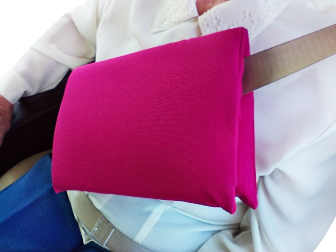 Deluxe Mastectomy Lumpectomy Cushion Seat Belt Chemo Port