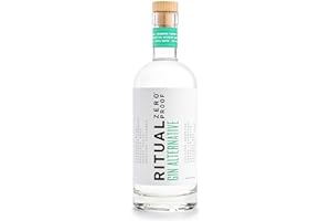 RITUAL ZERO-PROOF RITUAL ZERO PROOF Gin Alternative | Award-Winning Non-Alcoholic Spirit | 25.4 Fl Oz (750ml) | Zero Calories | Sustainably Made in USA | Make Delicious Alcohol Free Cocktails