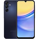 Samsung Galaxy A15 5G, 64GB, Blue Black - Unlocked (International Version) (Renewed)