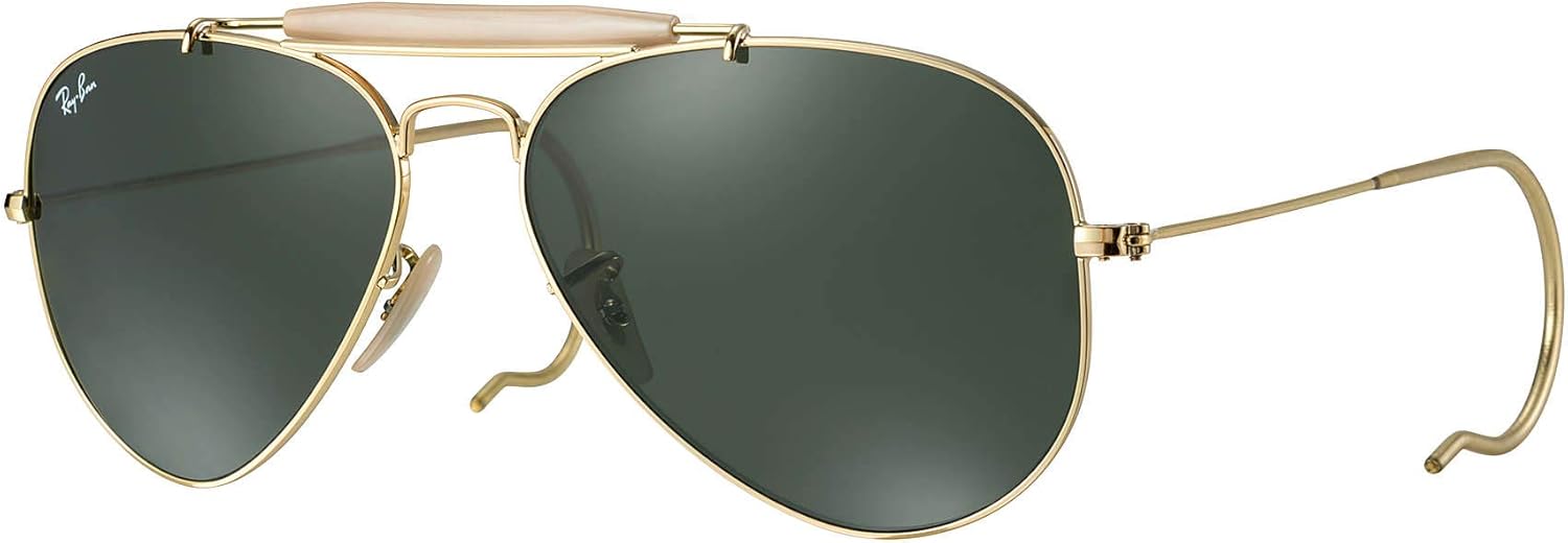 Ray Ban Aviator Outdoorsman RB3030 L0216 5814 Sunglasses Pilot Shape