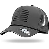 Yseoul Oversize XL XXL XXXL American Flag Trucker Hat - Waterproof Quick Dry Baseball Cap - Breathable Mesh for Men Big Heads