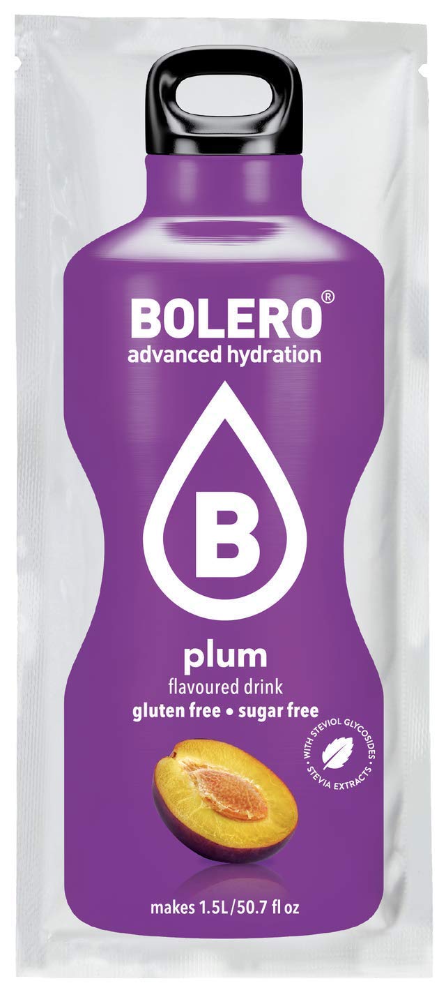 Bolero Classic Powder Sachet, 9 g, Plum, 12-Count